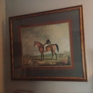 English Rider Painting